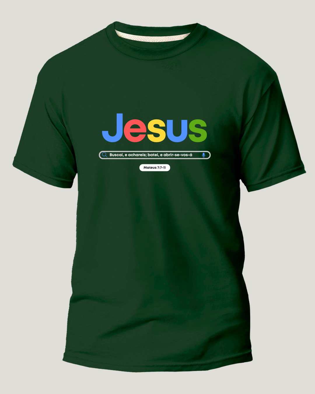Camiseta Jesus Google Religiosa Classic