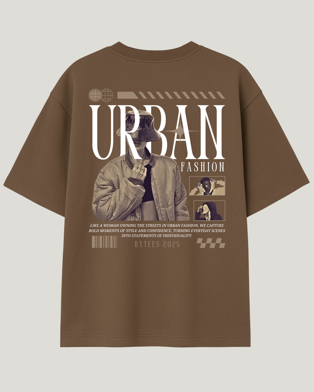 Camiseta Oversized Streetwear Urban Fashion