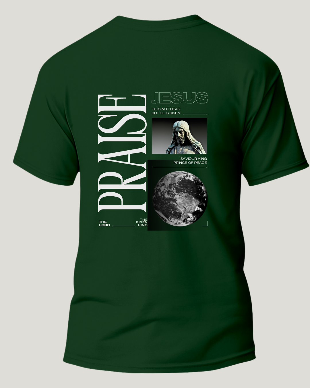 Camiseta Jesus Praise Religiosa Classic