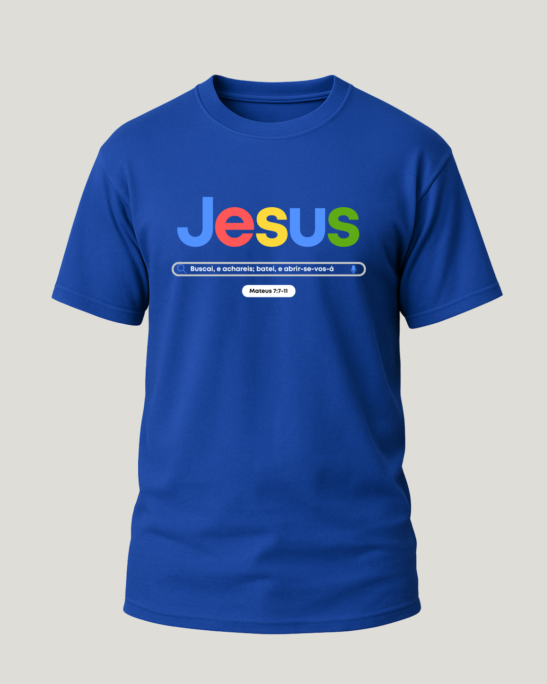 Camiseta Jesus Google Religiosa Classic