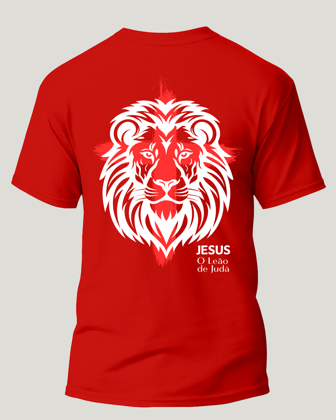 Camiseta Leão de Judá Religiosa Classic