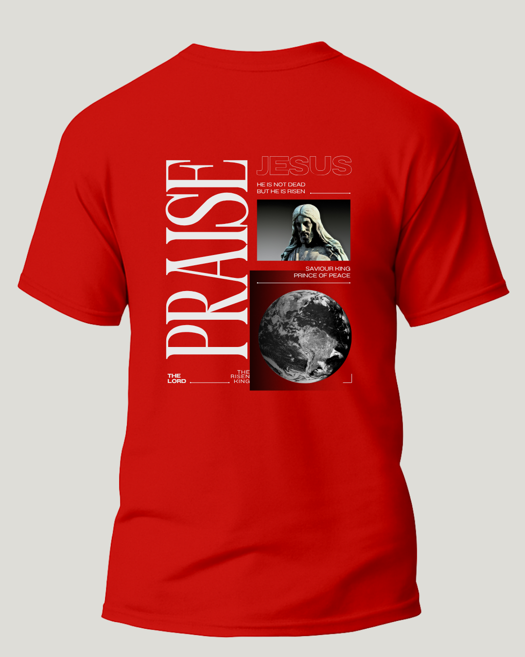Camiseta Jesus Praise Religiosa Classic