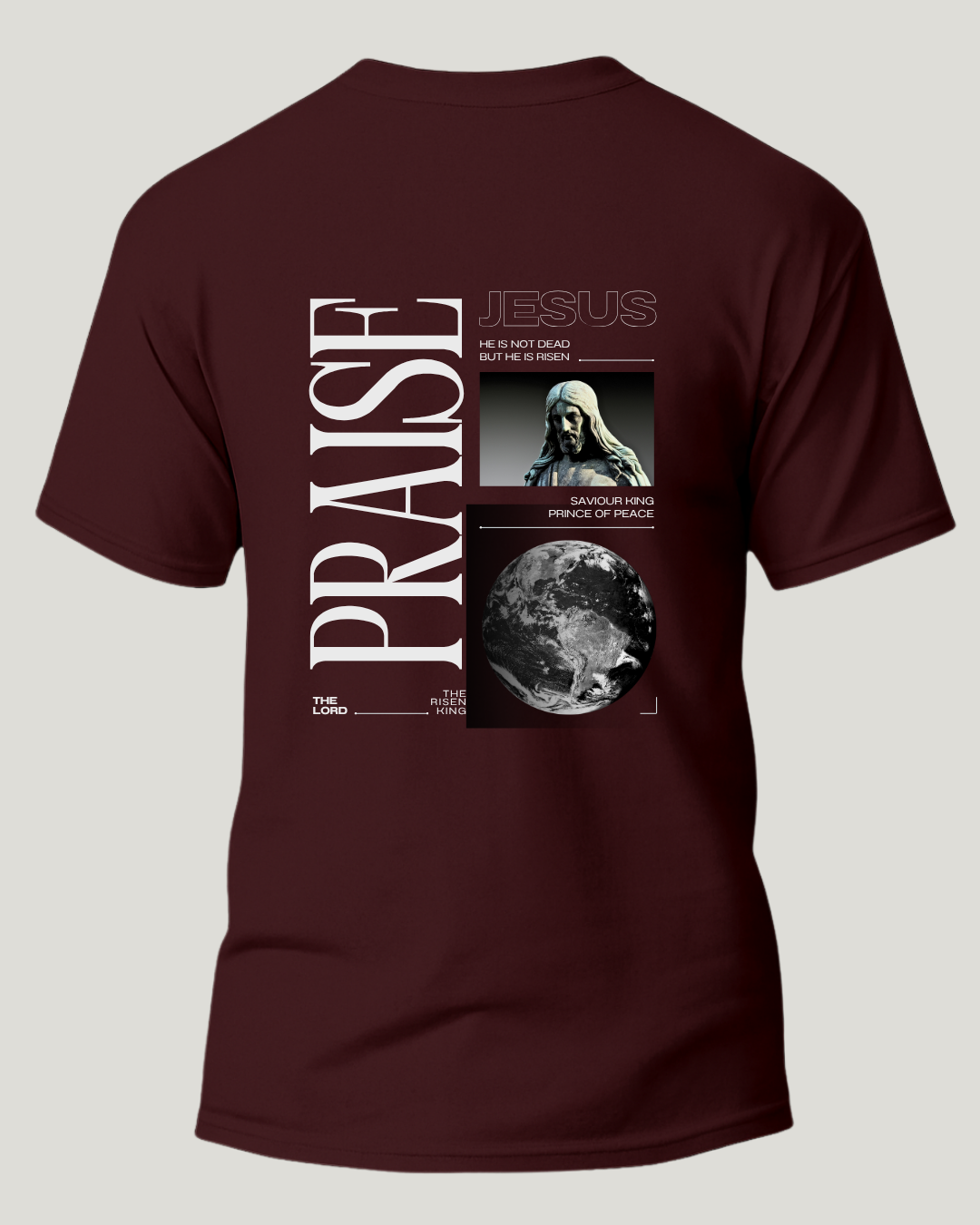 Camiseta Jesus Praise Religiosa Classic