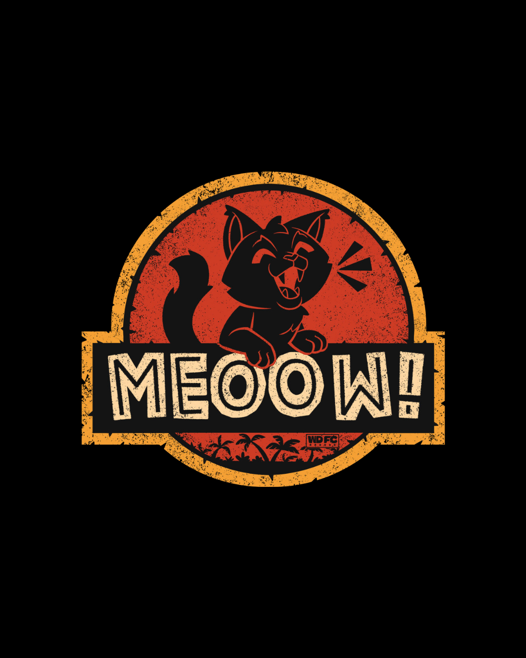 Camiseta T-Shirt Feminina Jurassic Gato Classic