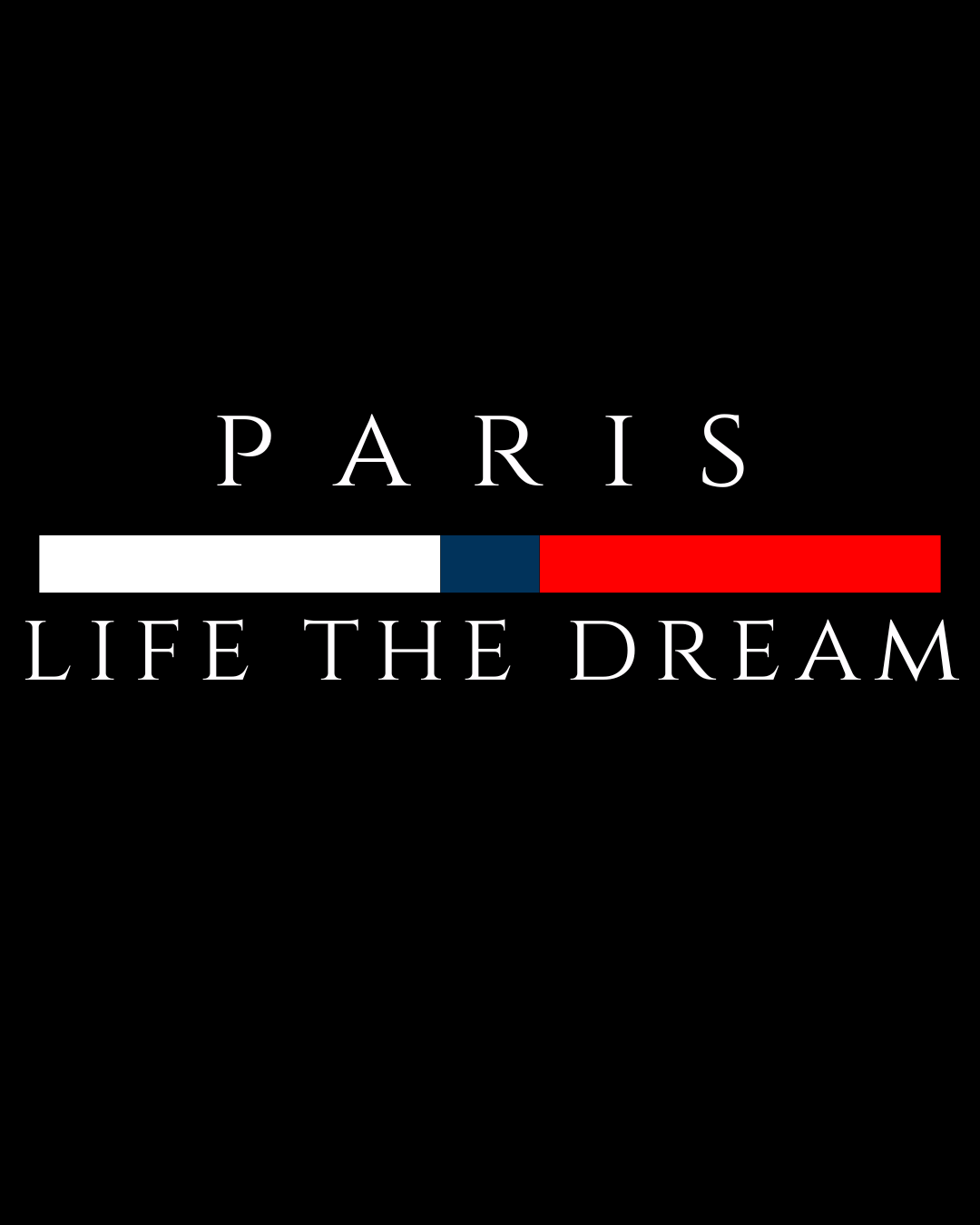 Camiseta Paris Life The Dream Classic