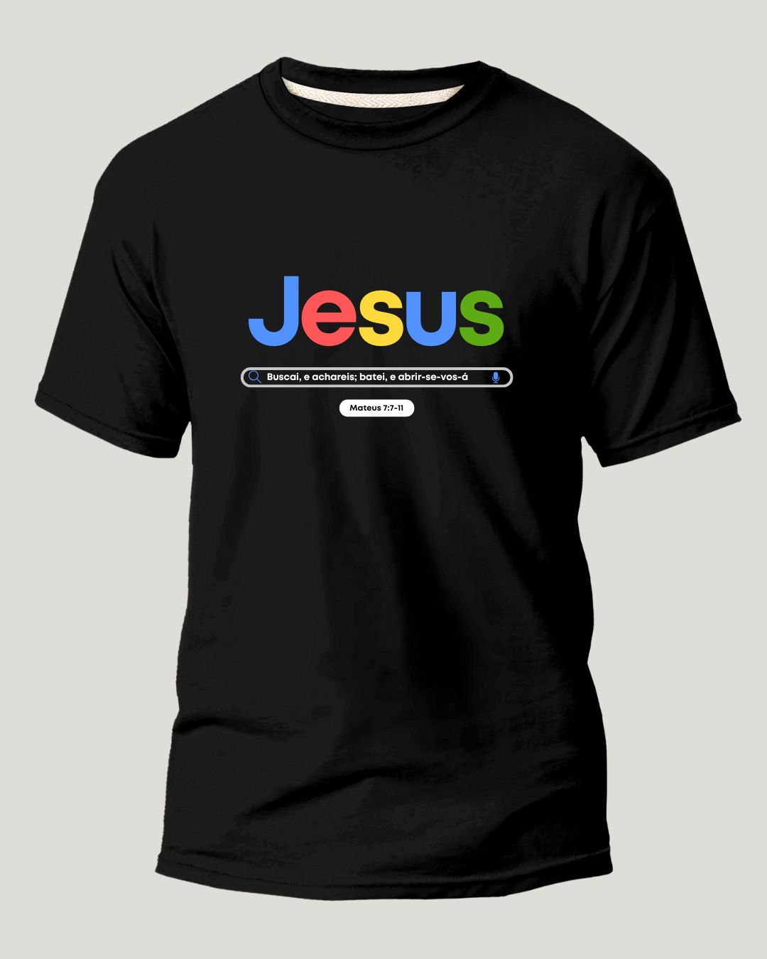 Camiseta Jesus Google Religiosa Classic