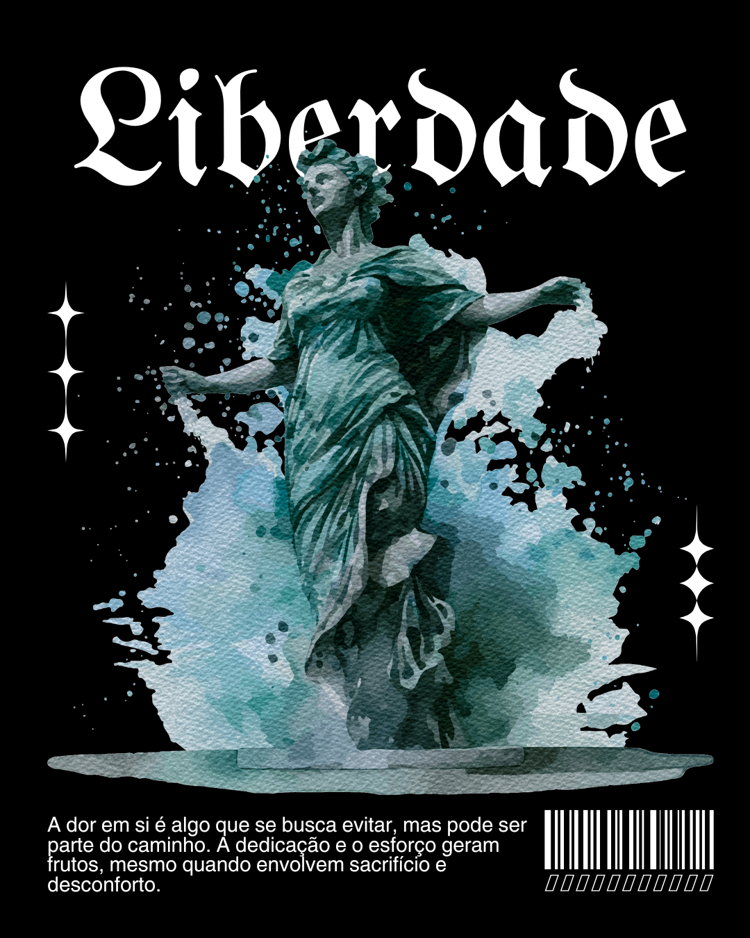 Camiseta Oversized Streetwear Liberdade