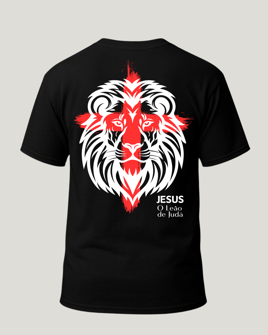 Camiseta Leão de Judá Religiosa Classic