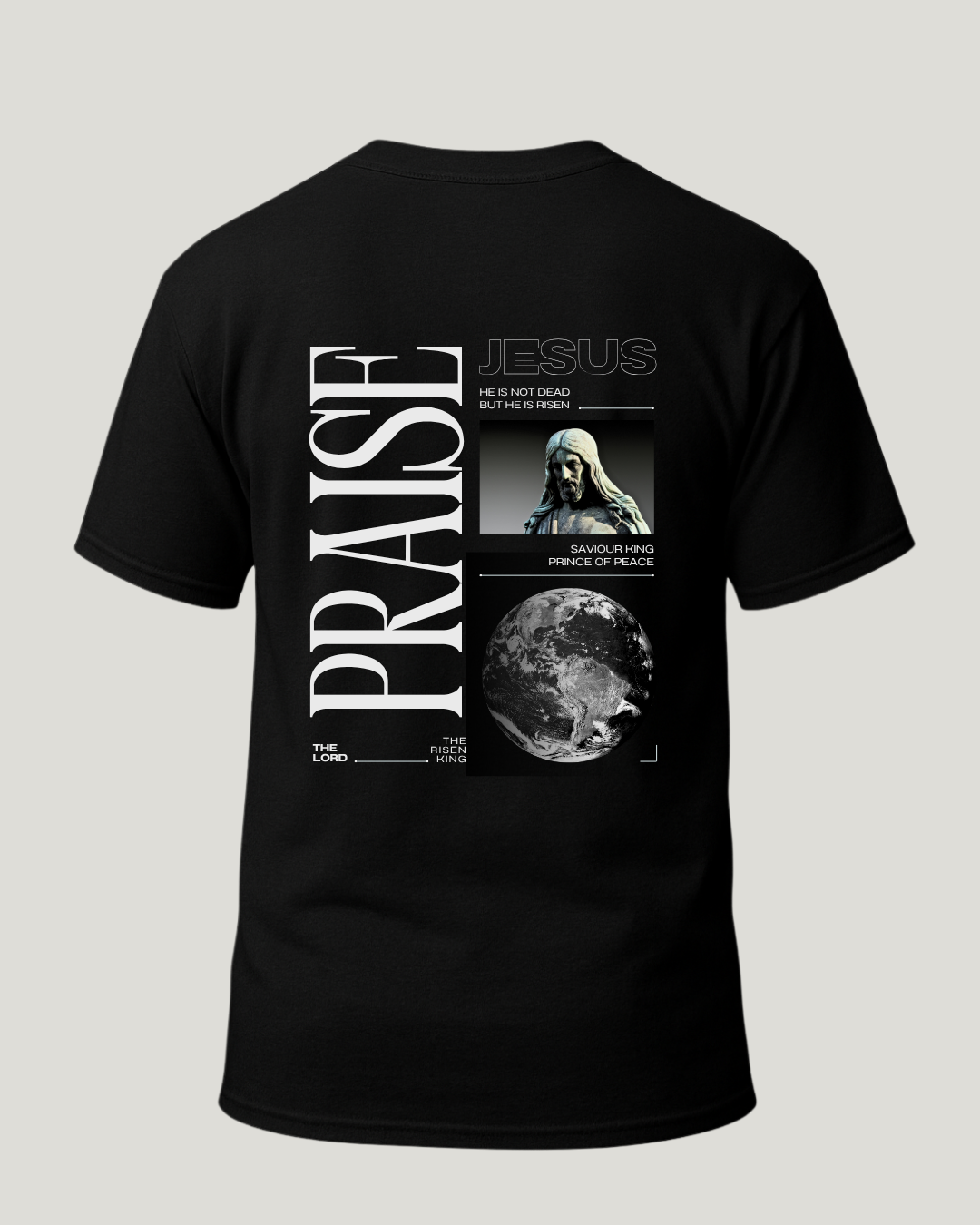 Camiseta Jesus Praise Religiosa Classic