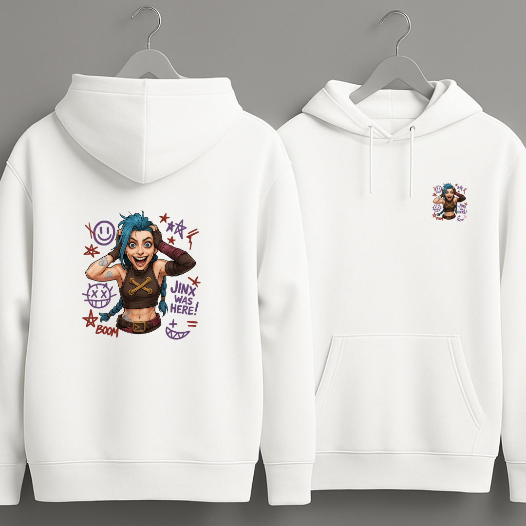 Moletom Jinx Hahaha
