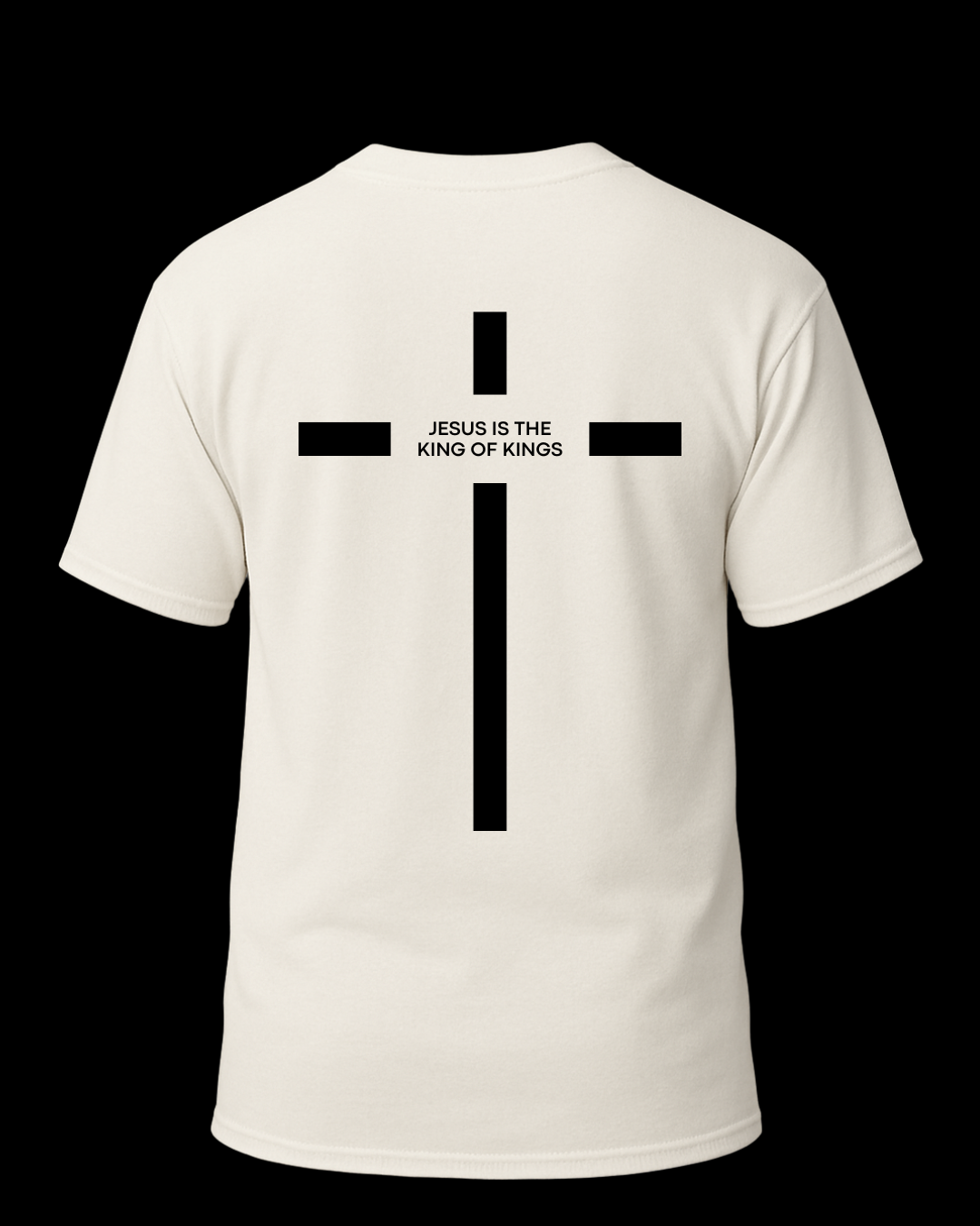 Camiseta Jesus is King of King Religiosa Classic