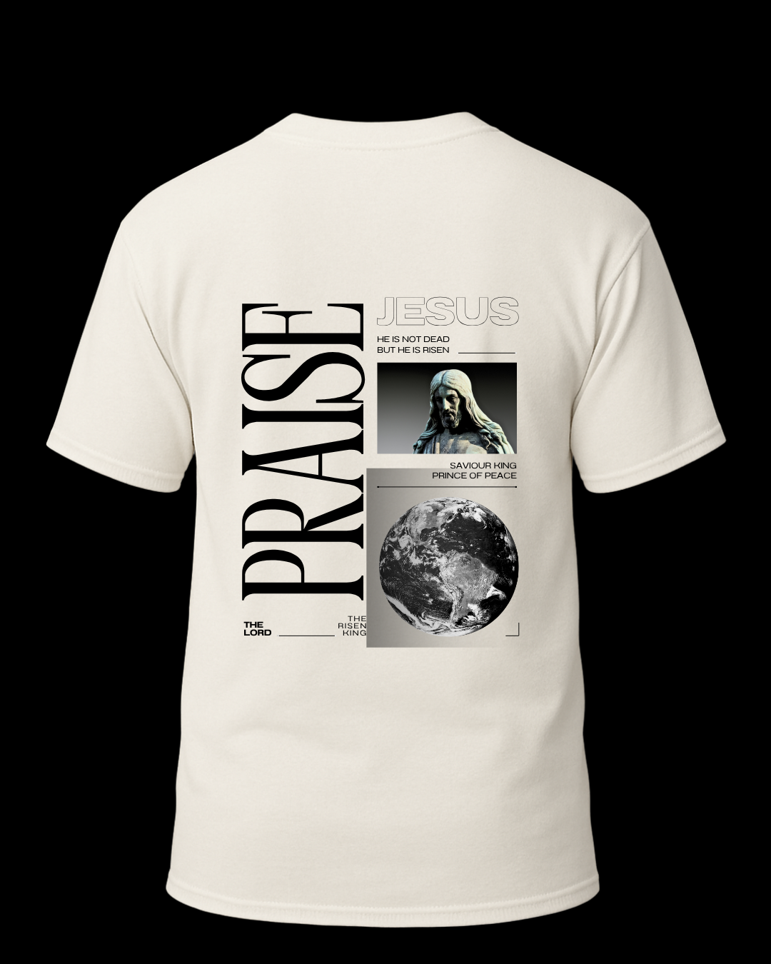 Camiseta Jesus Praise Religiosa Classic