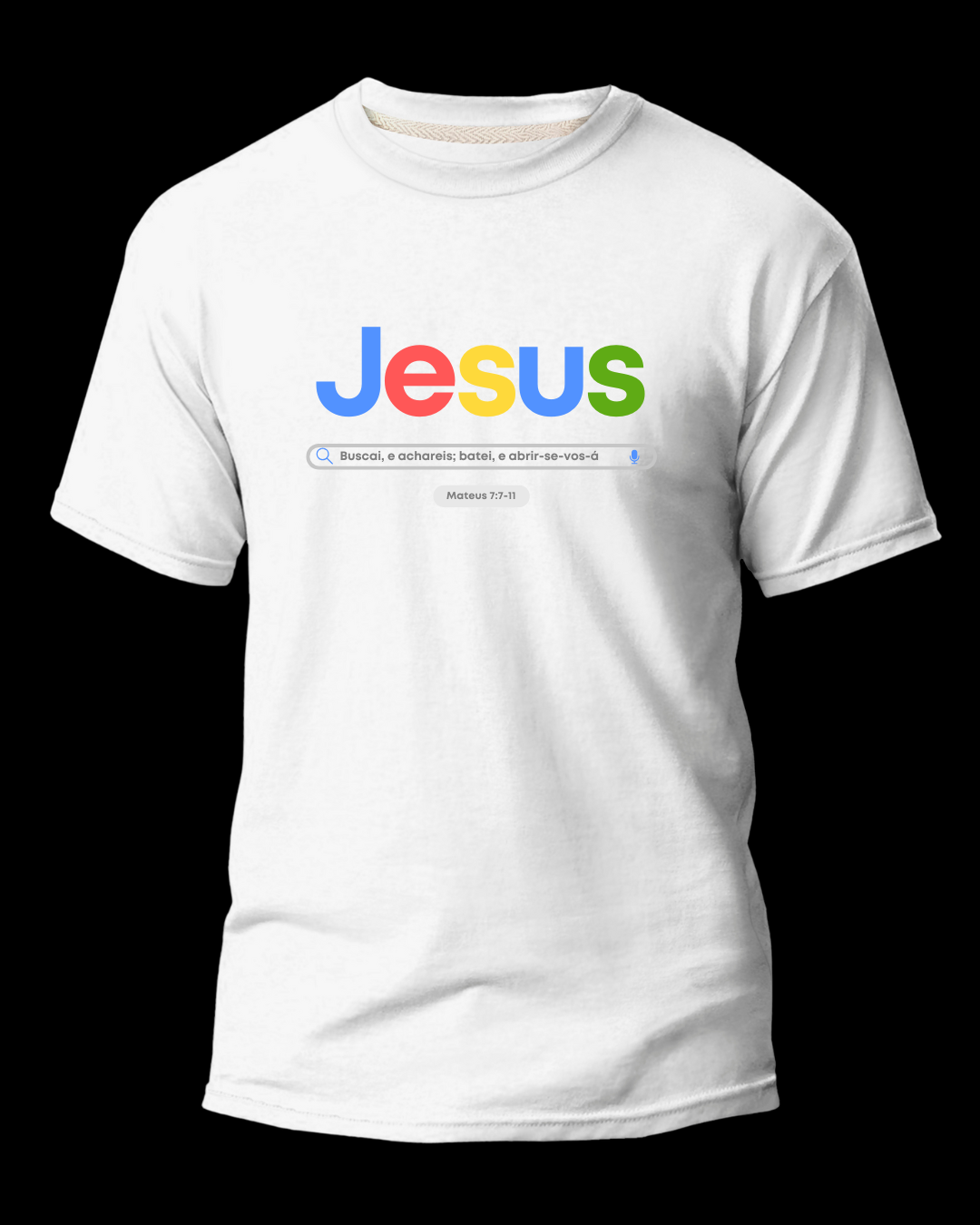 Camiseta Jesus Google Religiosa Classic