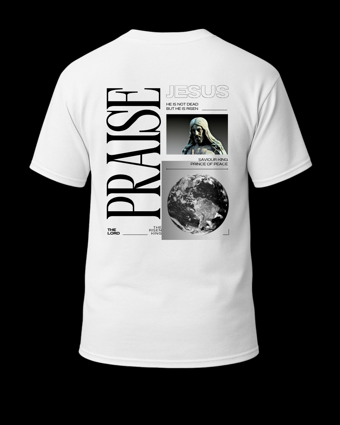 Camiseta Jesus Praise Religiosa Classic