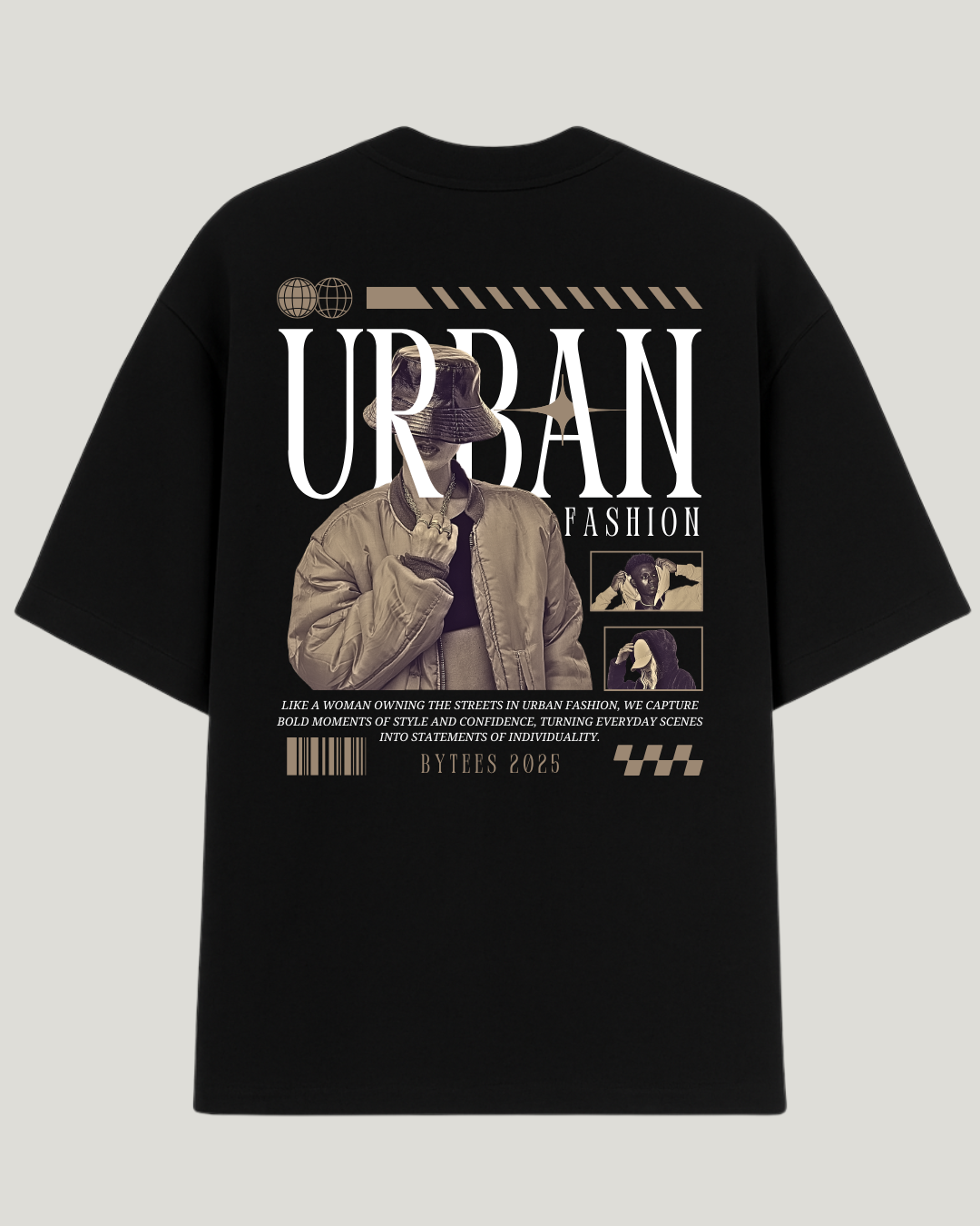 Camiseta Oversized Streetwear Urban Fashion