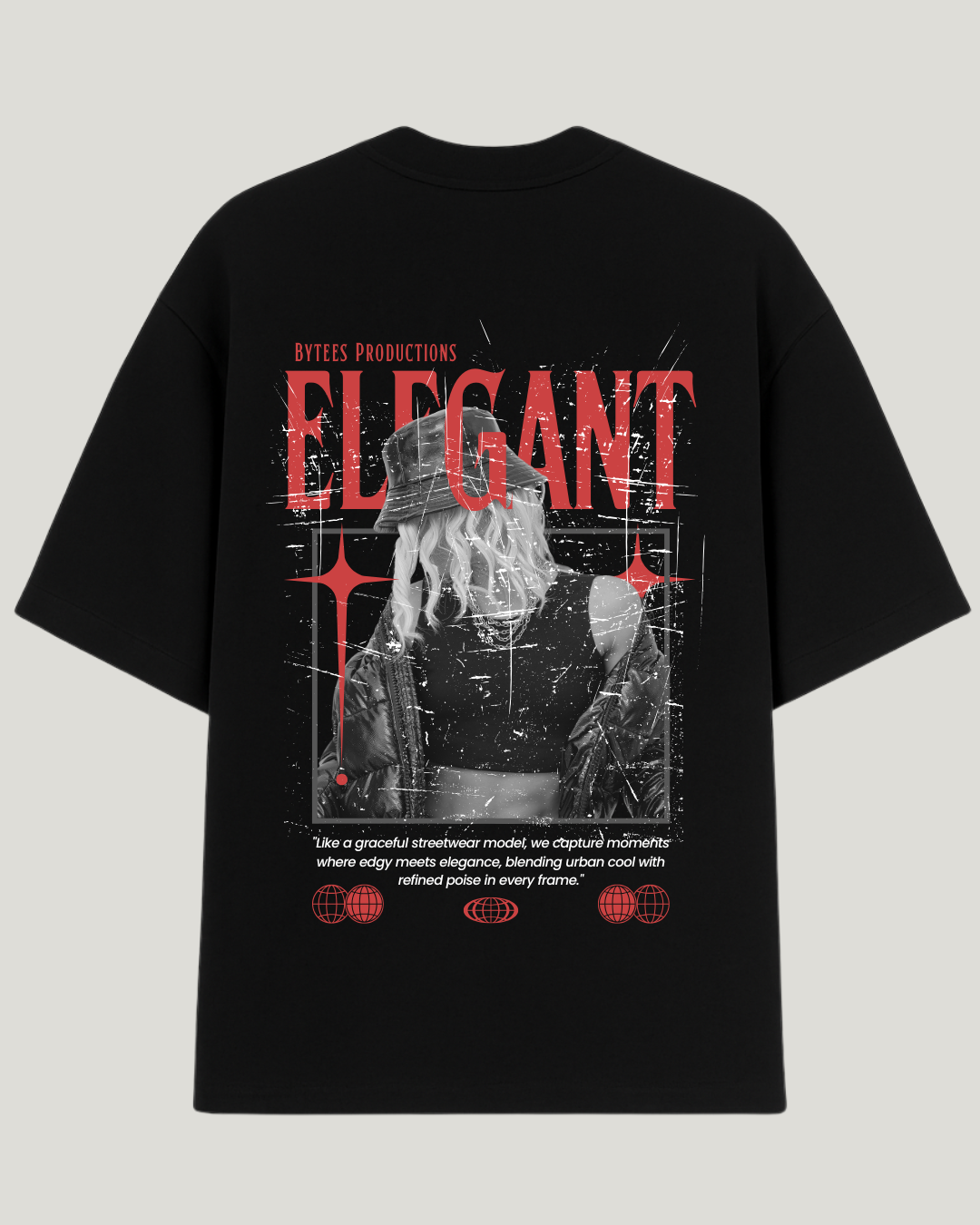 Camiseta Streetwear Elegant Oversized