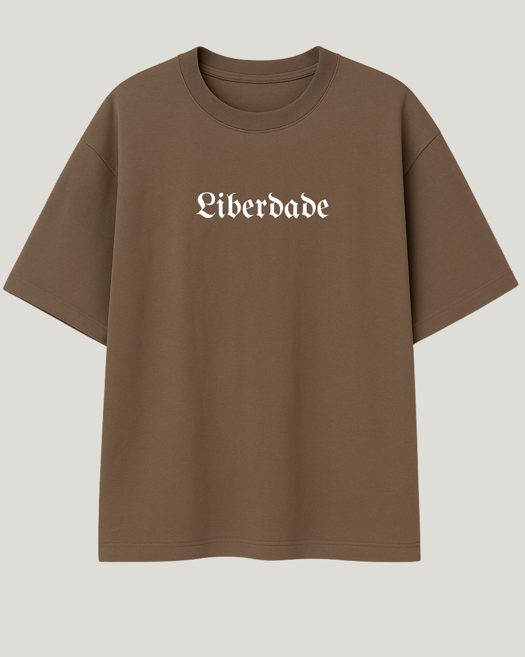 Camiseta Oversized Streetwear Liberdade