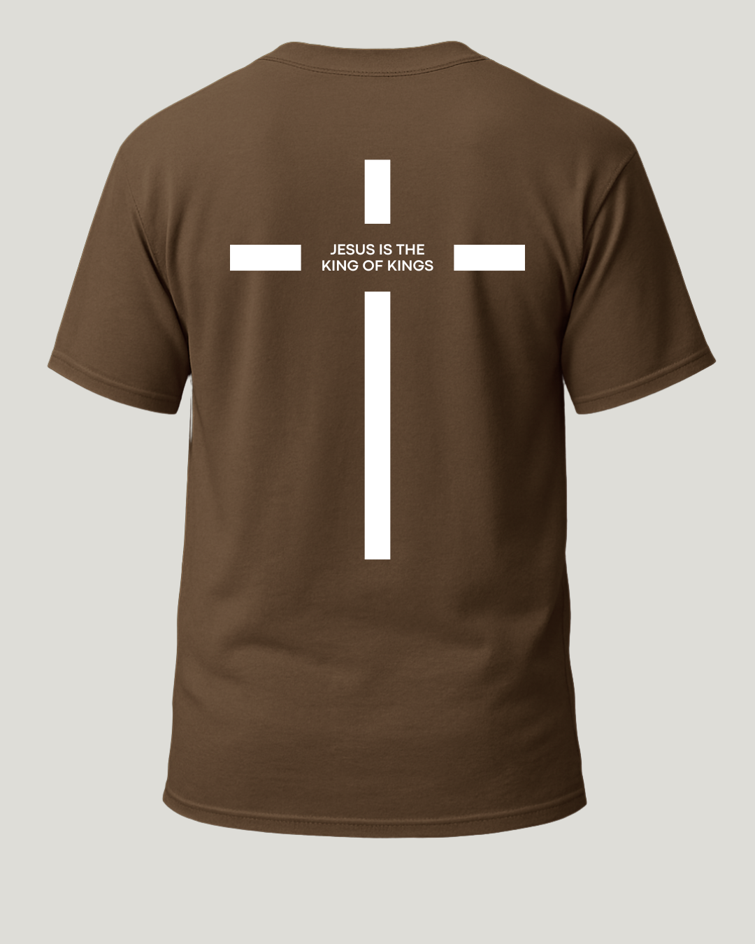 Camiseta Jesus is King of King Religiosa Classic