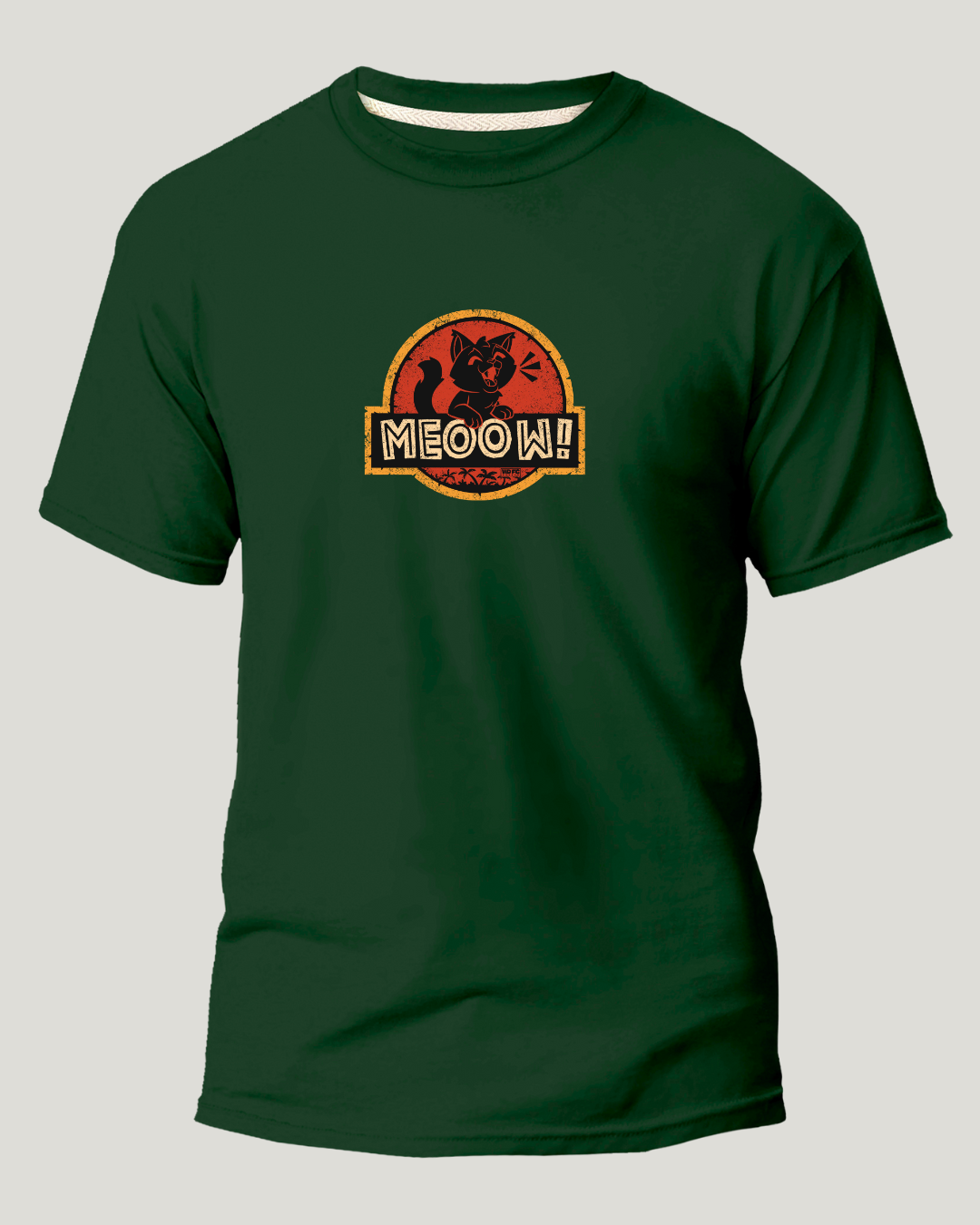 Camiseta T-Shirt Feminina Jurassic Gato Classic