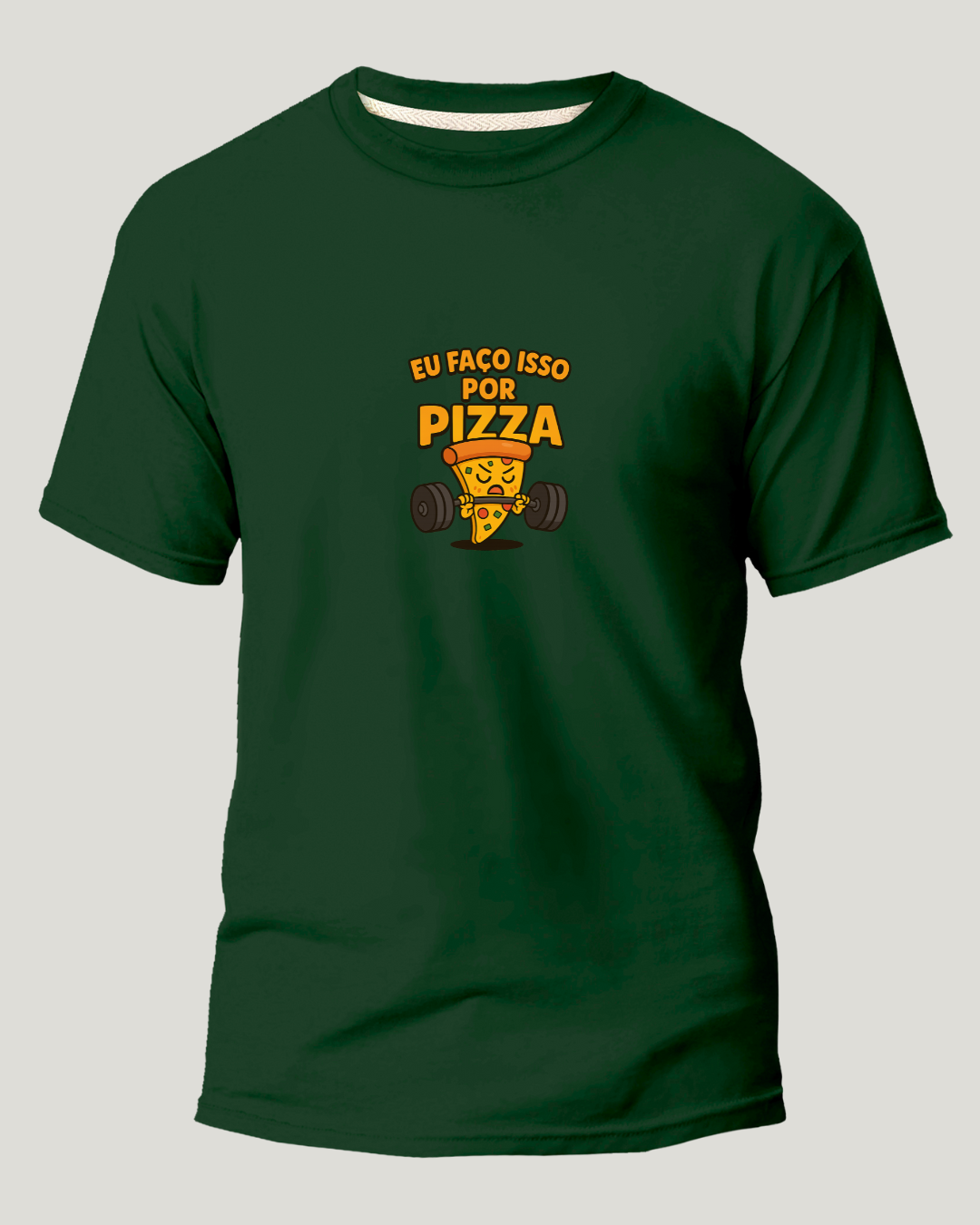 Camiseta T-Shirt Feminina Eu faço por Pizza Fit Classic