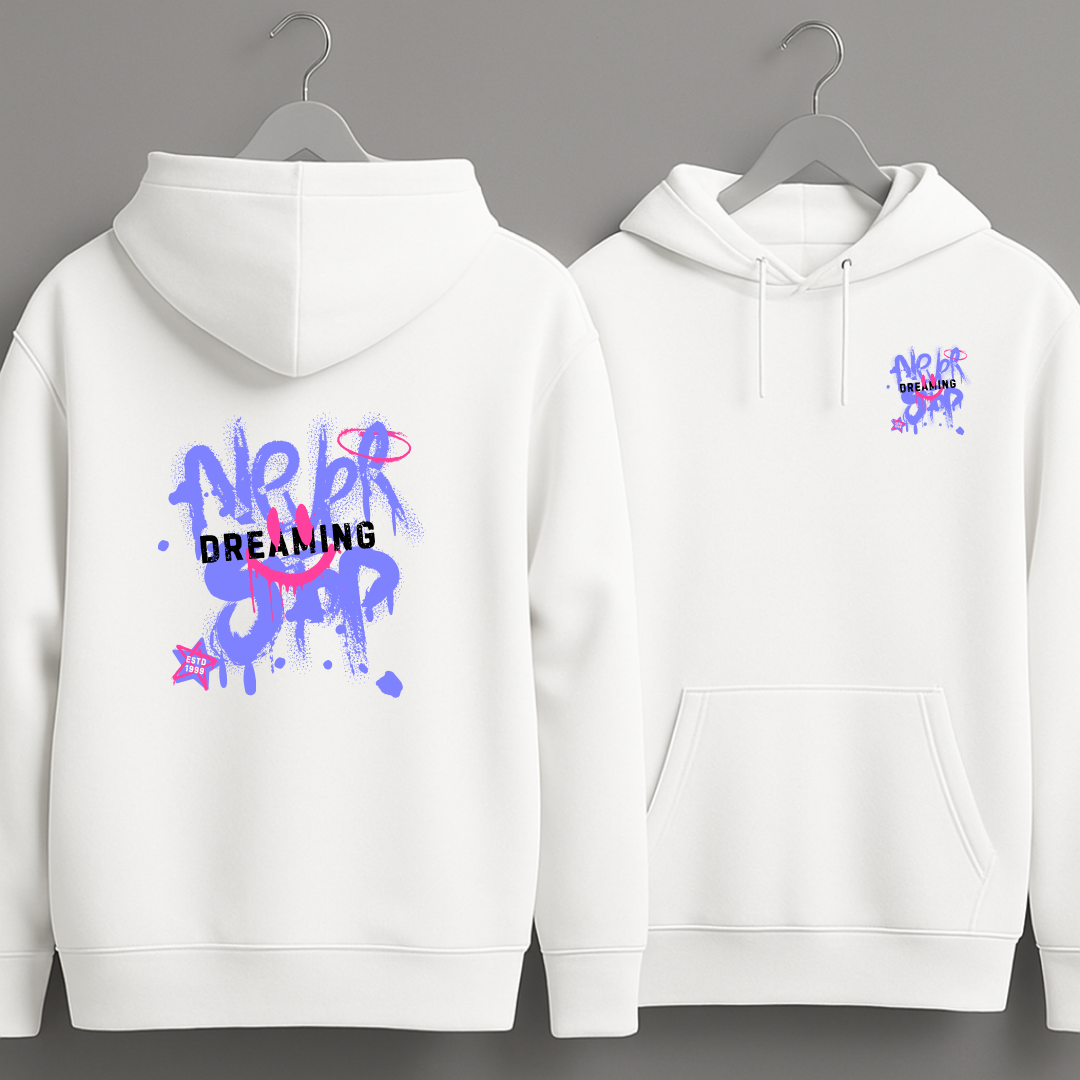 Moletom Never Stop Dreaming