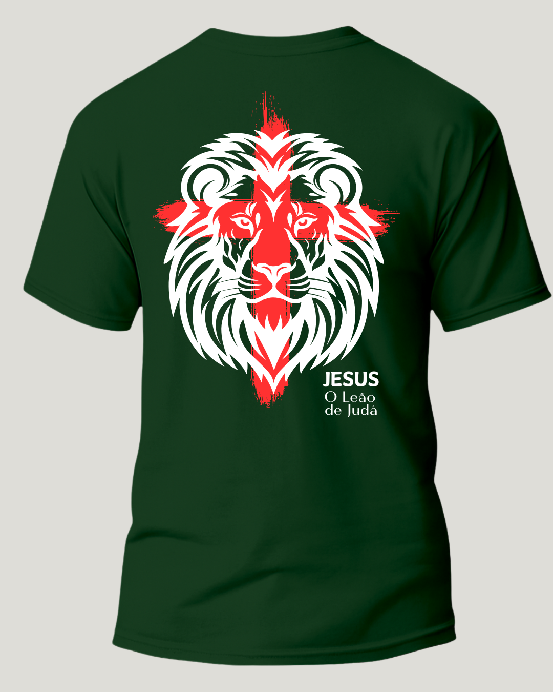 Camiseta Leão de Judá Religiosa Classic