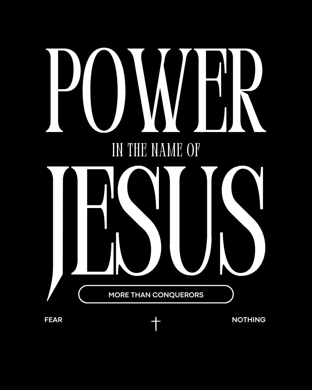 Camiseta Power Jesus Religiosa Classic