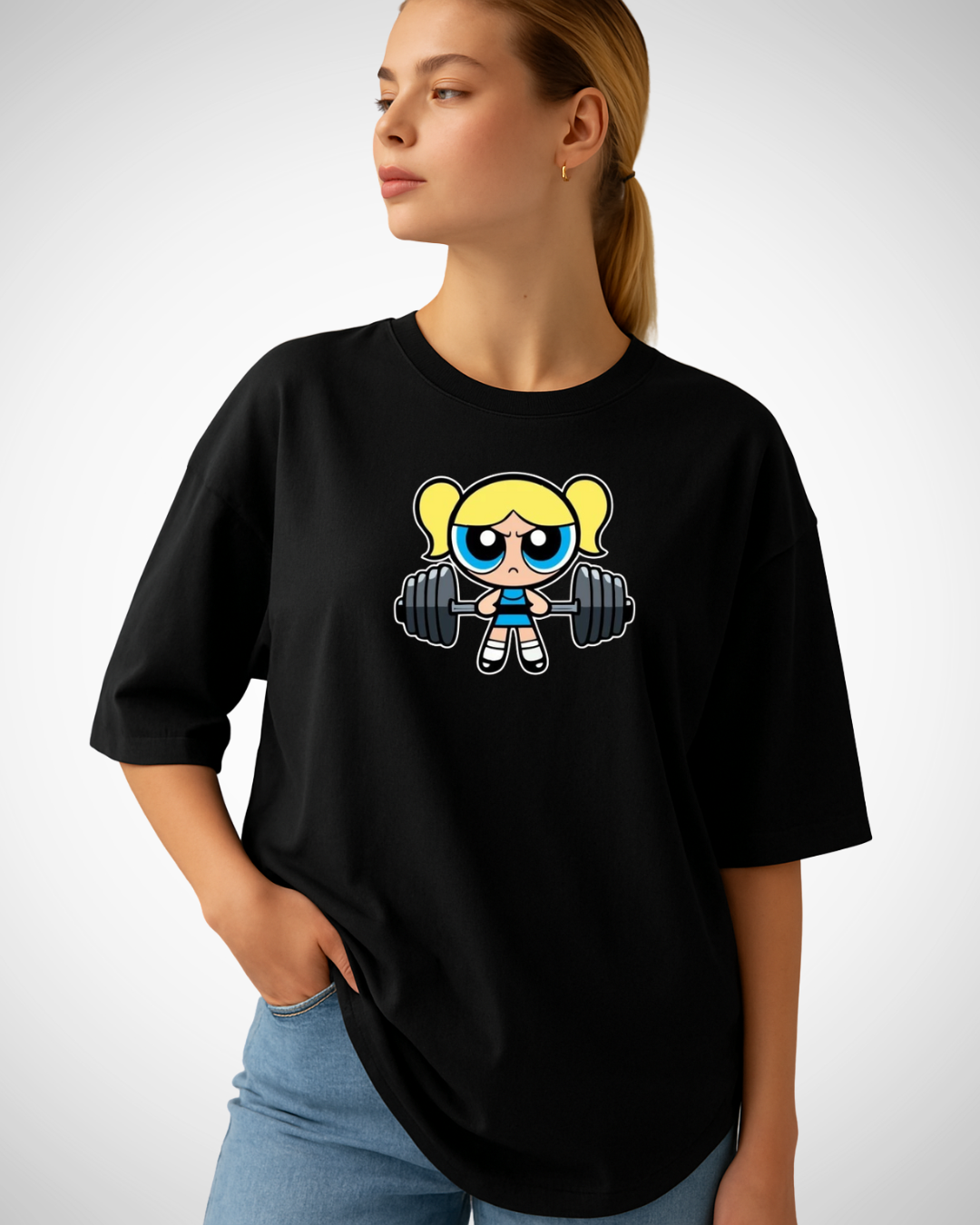 Camiseta T-Shirt Feminina Lindinha Super Poderosas Classic
