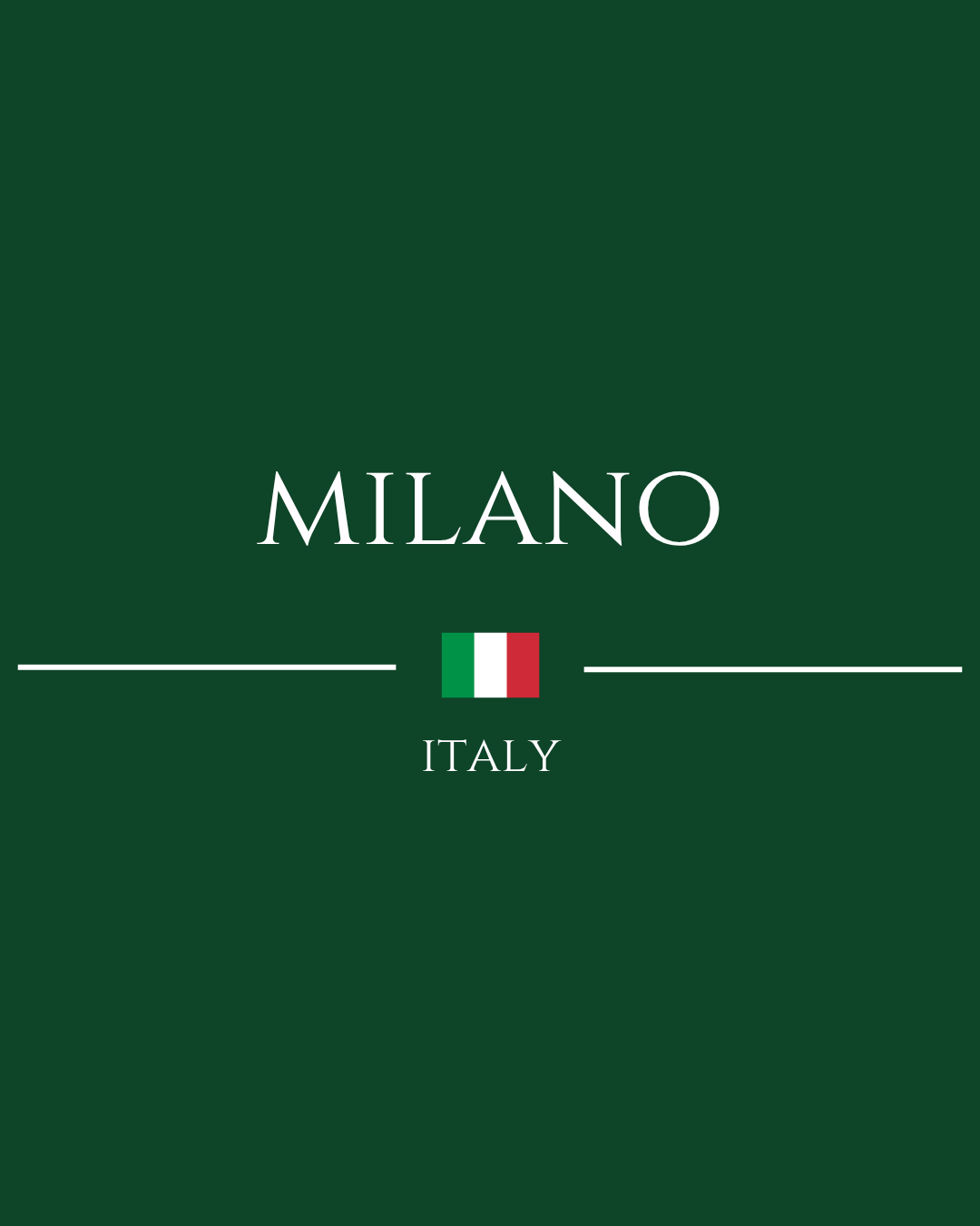 Camiseta Classic Milano Itália