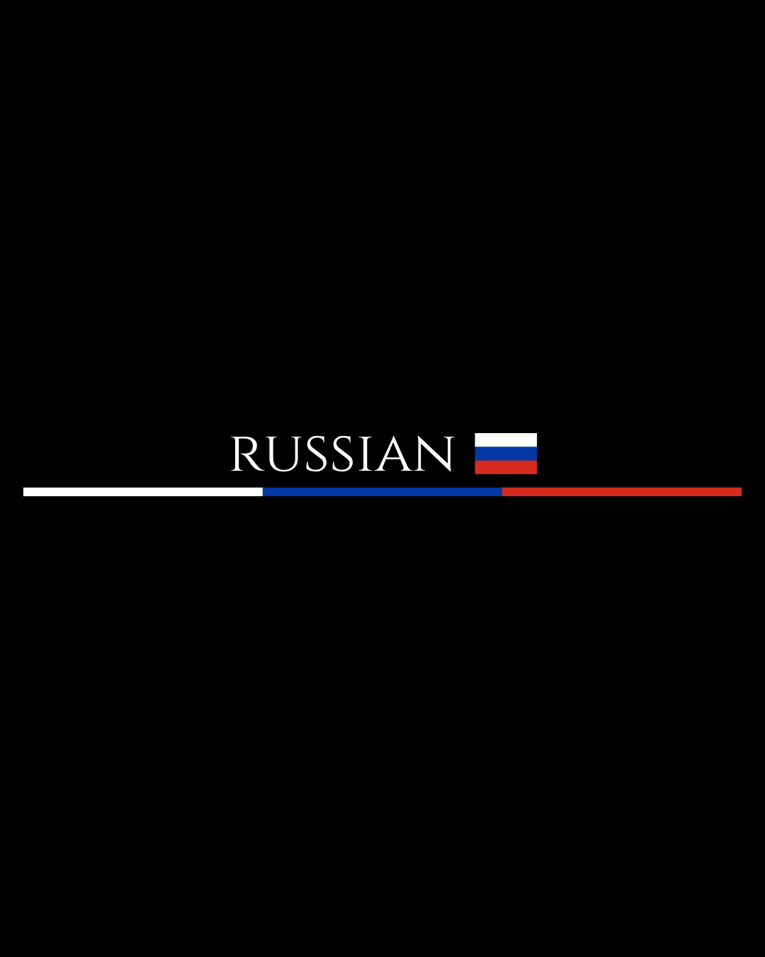 Camiseta Russian Classic