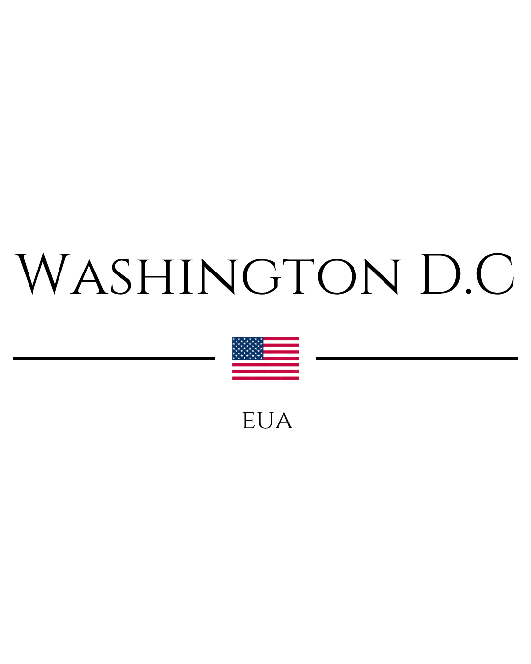 Camiseta Washington, D.C(EUA) Classic