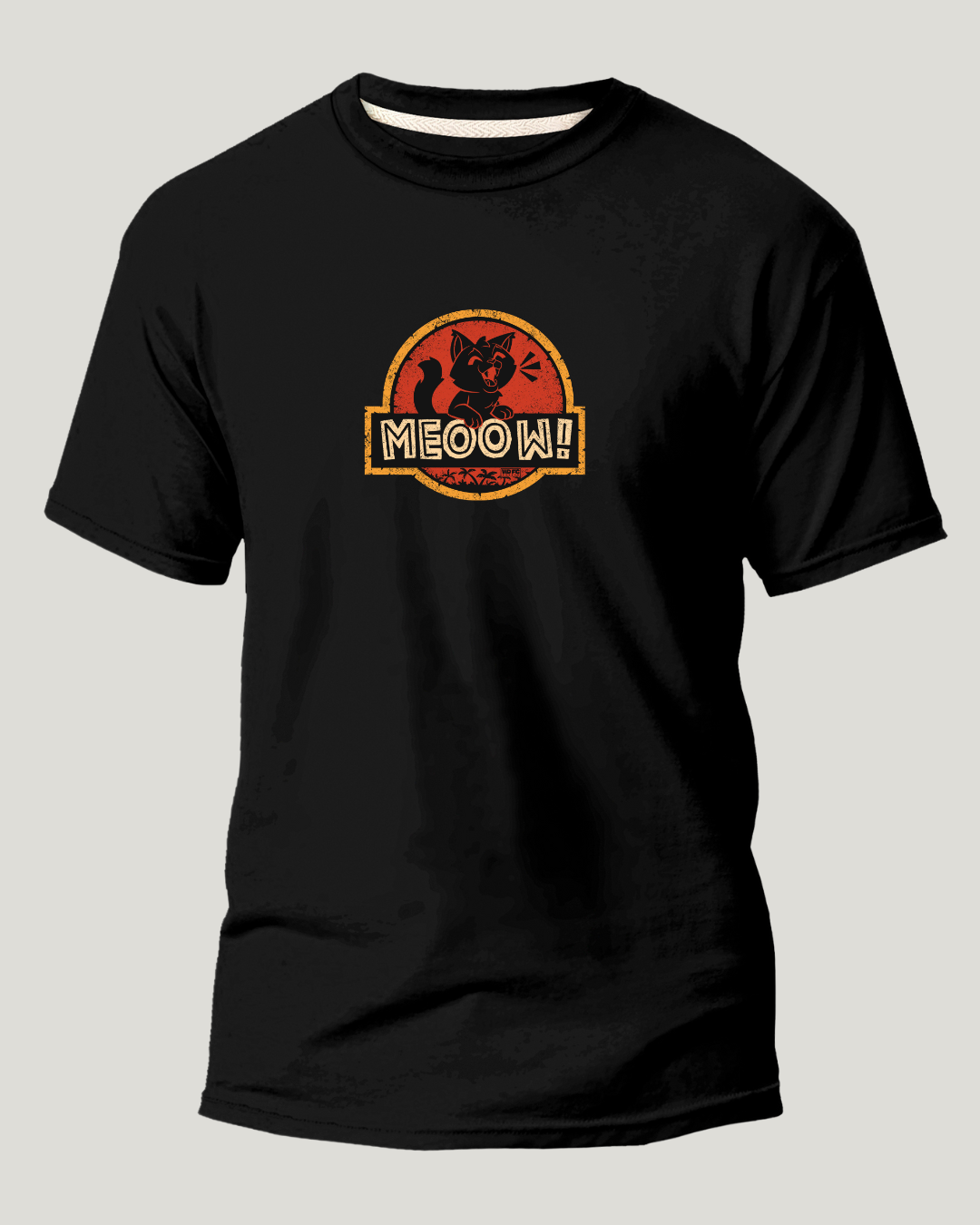 Camiseta T-Shirt Feminina Jurassic Gato Classic