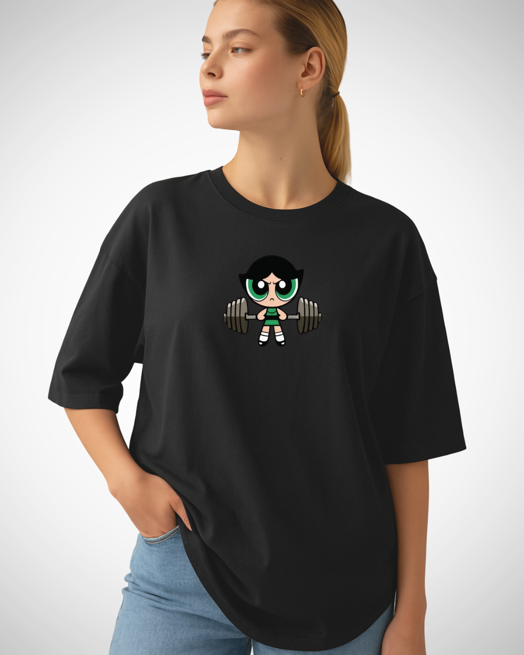 Camiseta T-Shirt Feminina Docinho Super Poderosas Classic