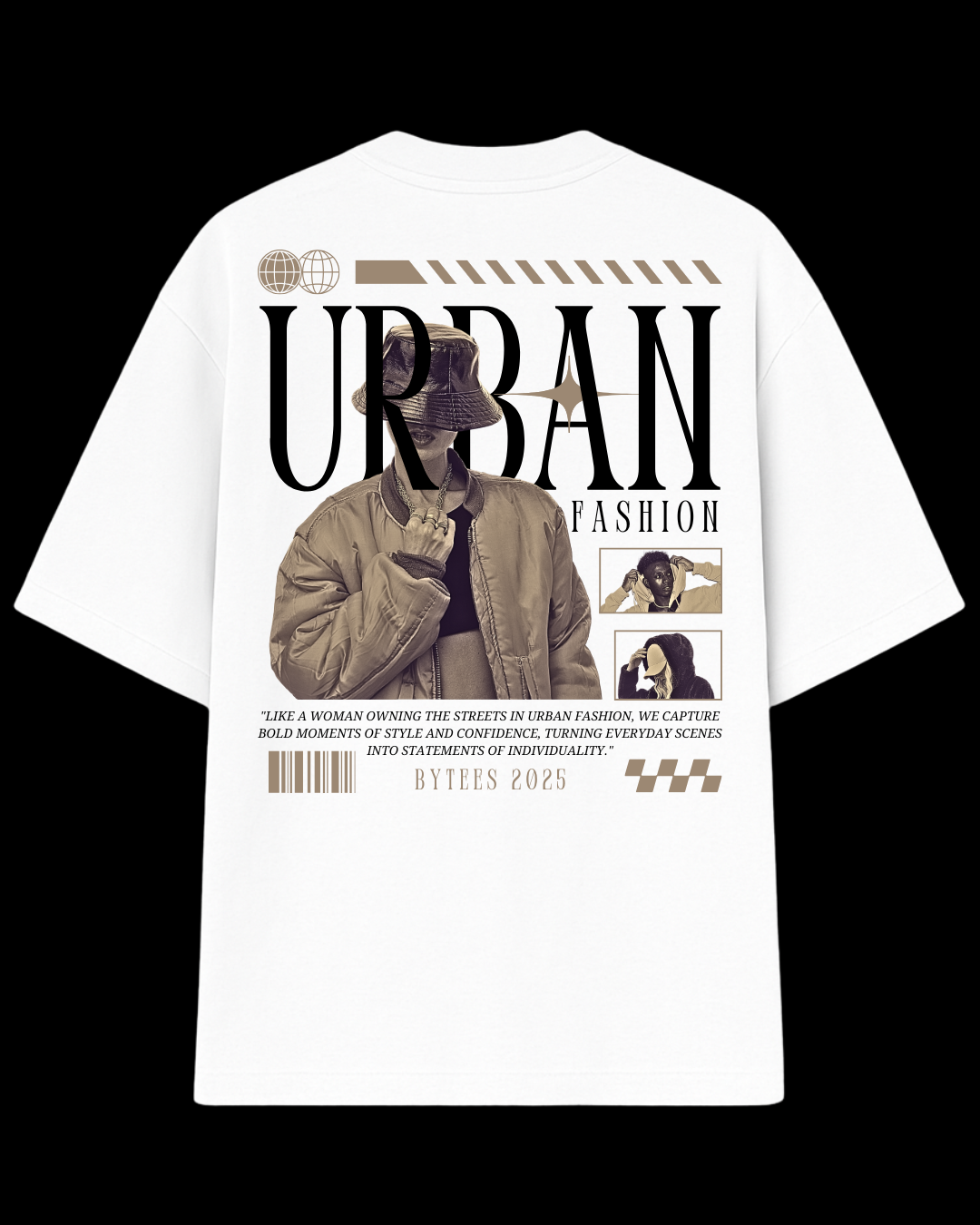 Camiseta Oversized Streetwear Urban Fashion