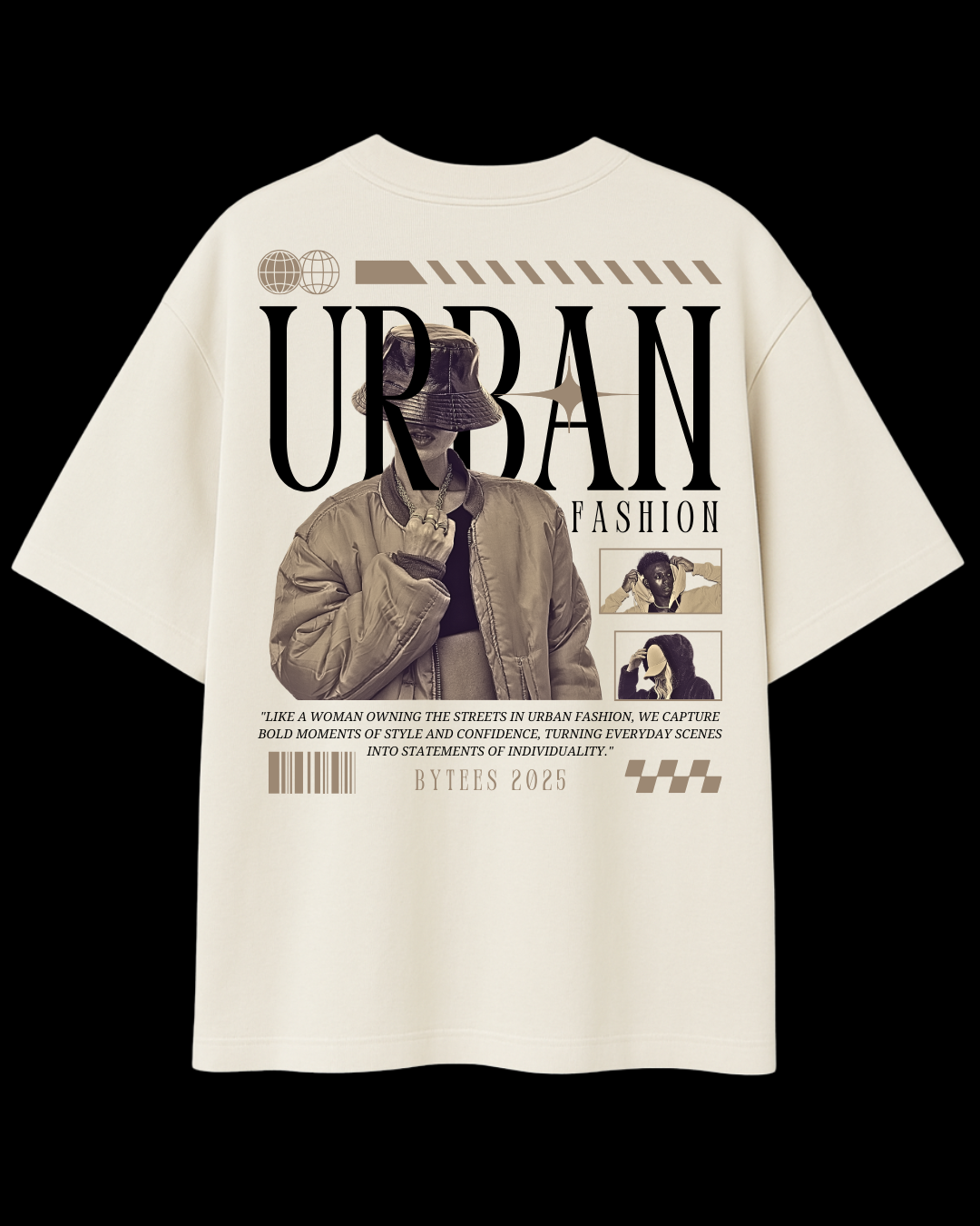 Camiseta Oversized Streetwear Urban Fashion