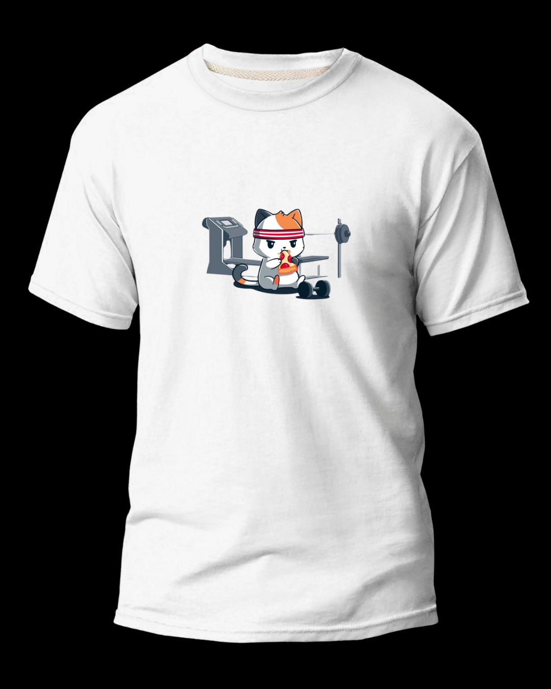 Camiseta T-Shirt Feminina Gatinho Fit Classic