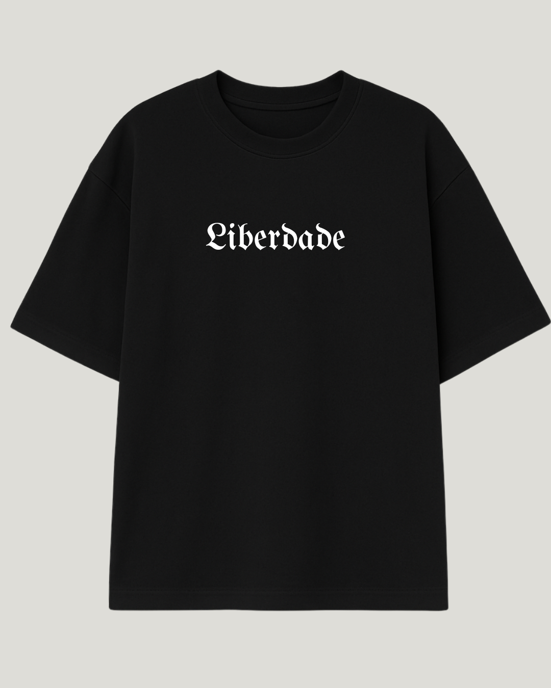 Camiseta Oversized Streetwear Liberdade