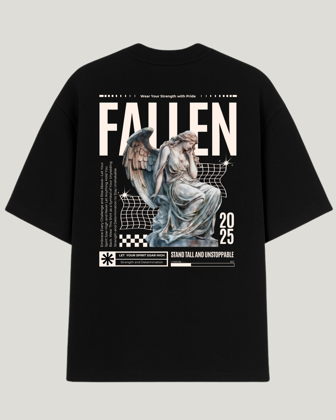 Camiseta Streetwear Fallen Oversized