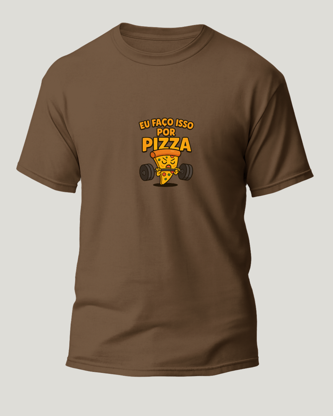 Camiseta T-Shirt Feminina Eu faço por Pizza Fit Classic
